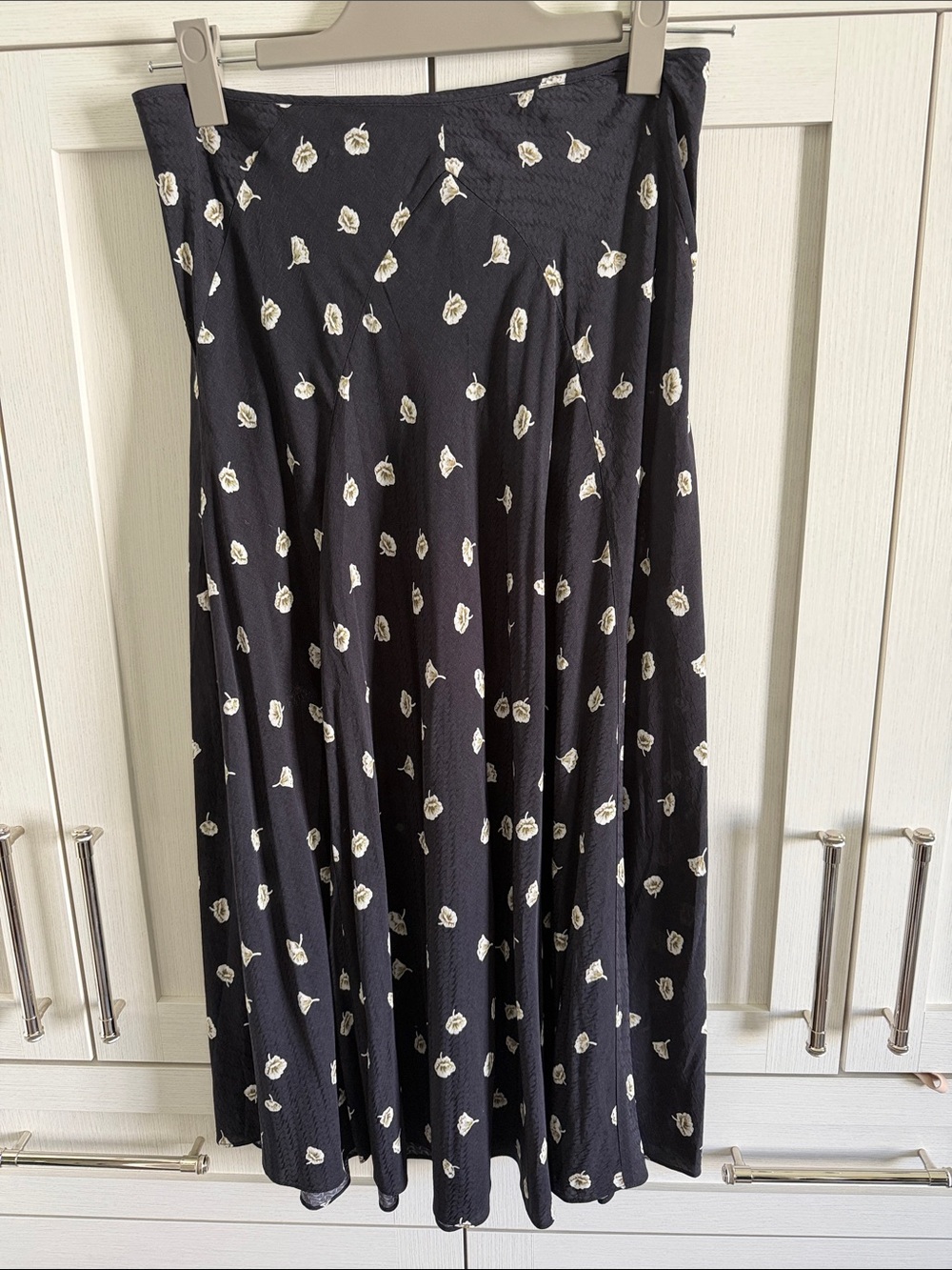 Rag & Bone Eva Floral-print Jacquard Midi Skirt